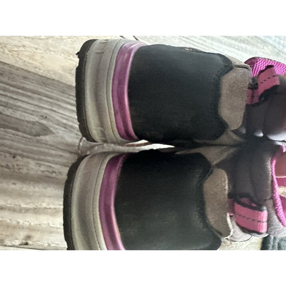 High Sierra Trekker Women’s Boots Brown Purple Size 9 Hiking Outdoor Lace up - Picture 8 of 10